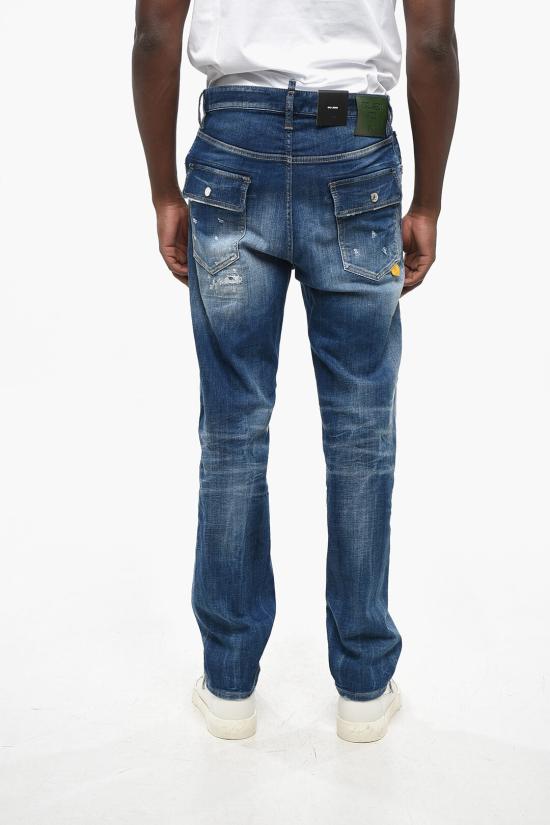  디스퀘어드2 데님 팬츠 S74LB1554 S30342 470 Blue - DSQUARED2