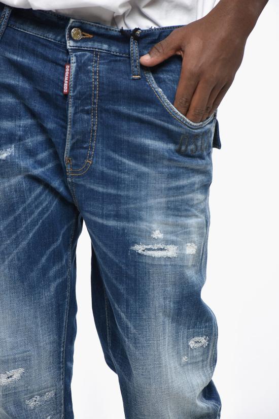  디스퀘어드2 데님 팬츠 S74LB1554 S30342 470 Blue - DSQUARED2