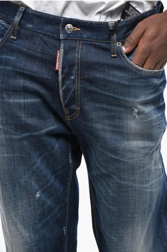  디스퀘어드2 데님 팬츠 S74LB1575 S30342 470 Blue - DSQUARED2