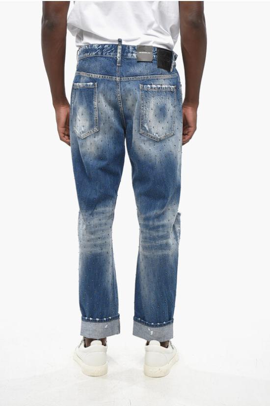  디스퀘어드2 데님 팬츠 S74LB1534 S30309 470 Blue - DSQUARED2