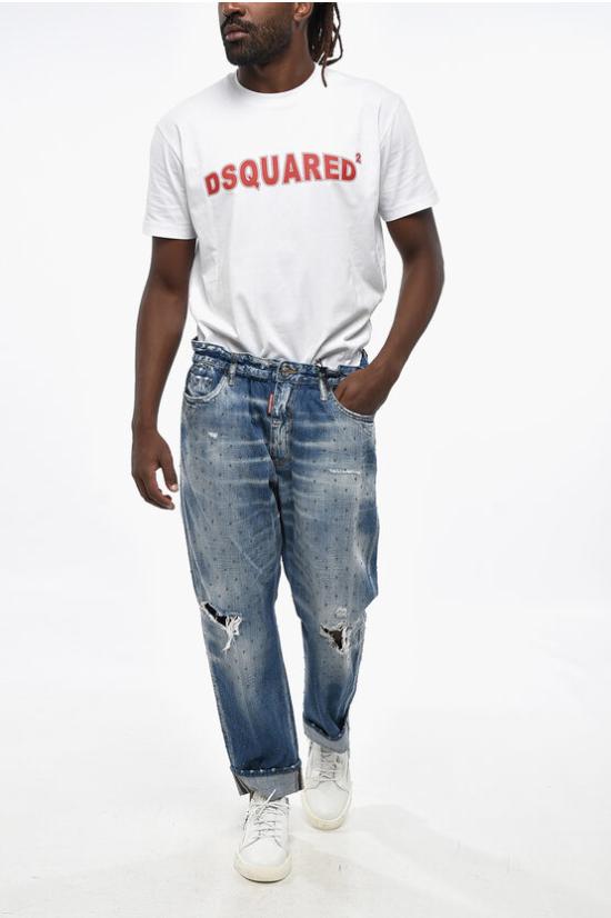  디스퀘어드2 데님 팬츠 S74LB1534 S30309 470 Blue - DSQUARED2