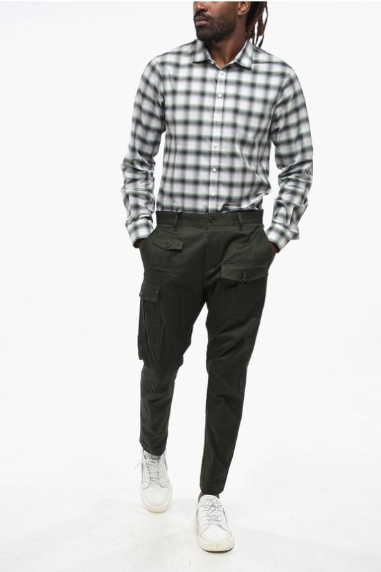  디스퀘어드2 카고 팬츠 S74KB0909 S39021 632 Green - DSQUARED2