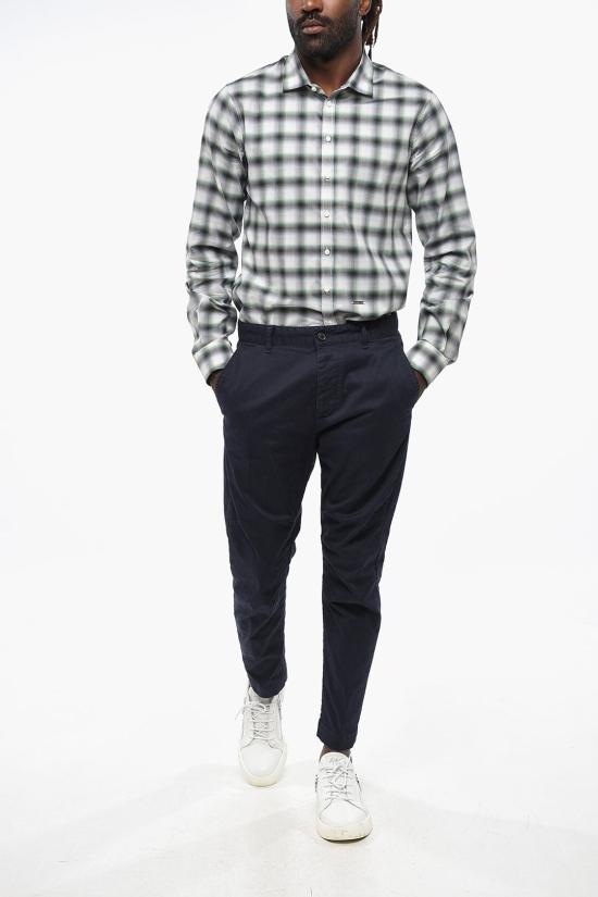  디스퀘어드2 치노 팬츠 S74KB0819 S39021 476 Blue - DSQUARED2
