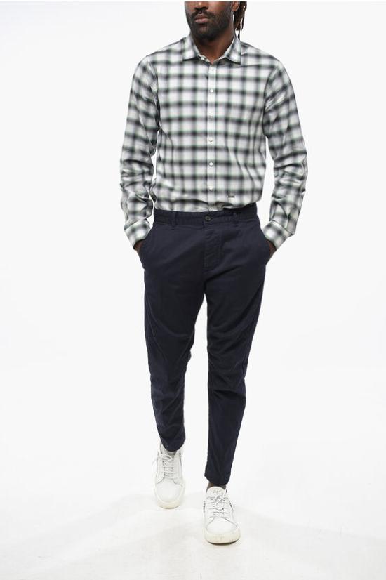  디스퀘어드2 치노 팬츠 S74KB0819 S39021 476 Blue - DSQUARED2