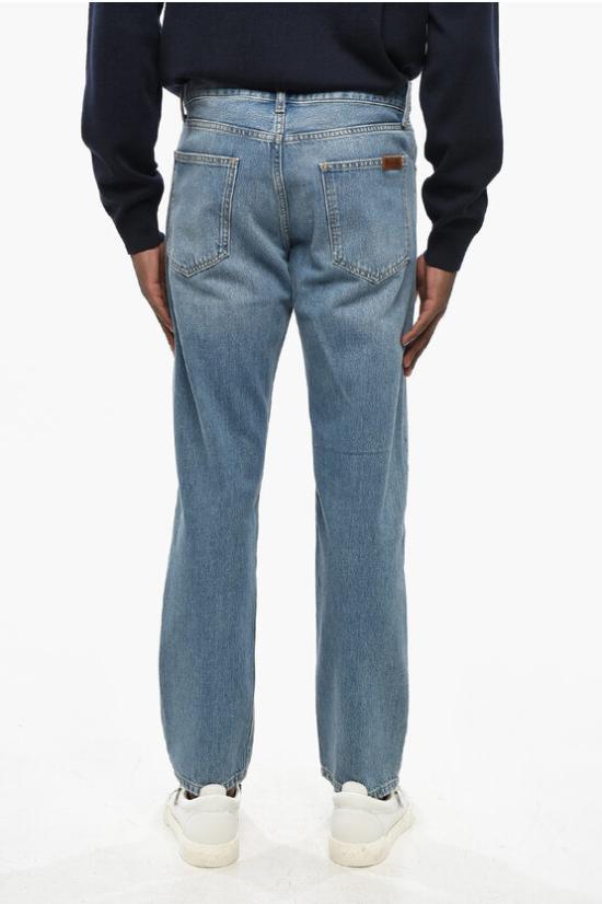  모스키노 데님 팬츠 J0318 7022 0288 Blue - MOSCHINO