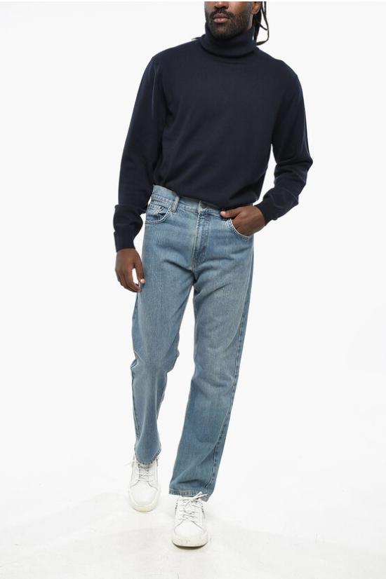  모스키노 데님 팬츠 J0318 7022 0288 Blue - MOSCHINO