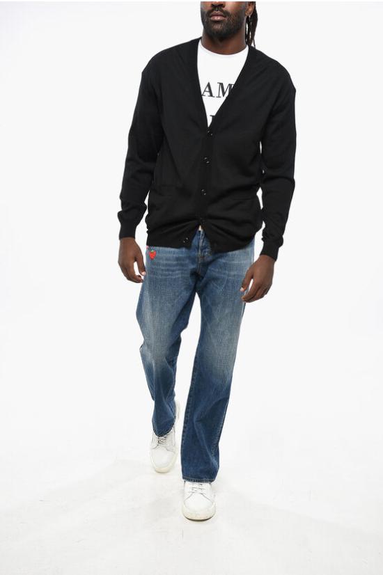  모스키노 가디건 J0913 5200 0555 Black - MOSCHINO