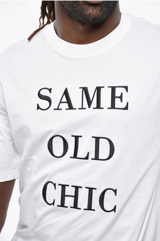  모스키노 반팔 티셔츠 J0706 5241 1001 White - MOSCHINO