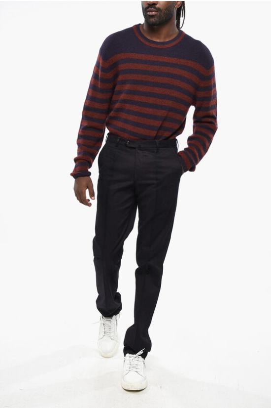  꼬르넬리아니 치노 팬츠 844203 7818502 001 Violet - CORNELIANI