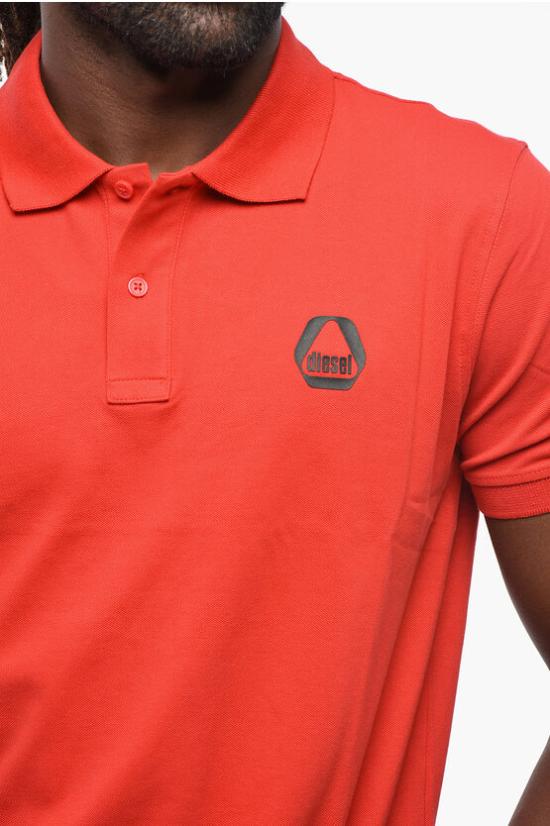  디젤 폴로 티셔츠 A16983 RQIAH 42A Red - DIESEL