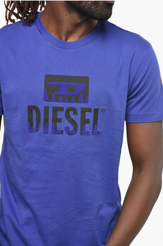  디젤 반팔 티셔츠 A17245 RPATI 8CT Violet - DIESEL