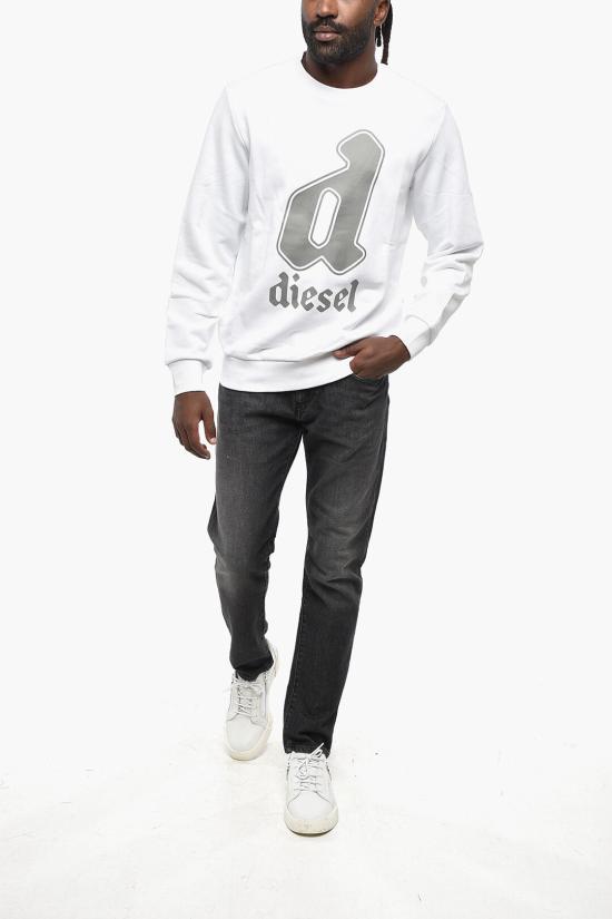  디젤 긴팔 티셔츠 A16945 RIAJH 100 White - DIESEL