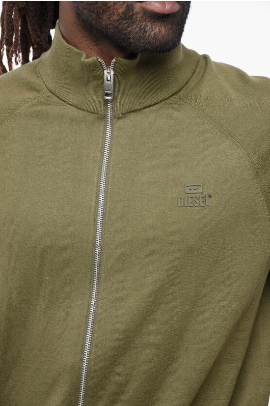  디젤 집업 니트 A15600 RLAXU 51F Military Green - DIESEL