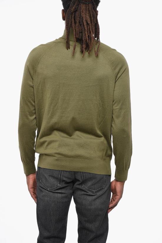  디젤 집업 니트 A15600 RLAXU 51F Military Green - DIESEL