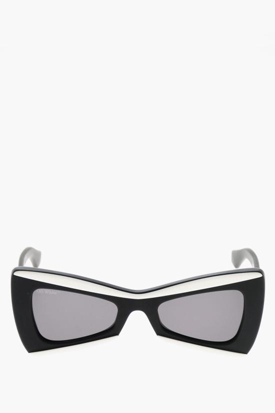  오프화이트 선글라스 OERI070S23PLA0011007 Bianco Nero