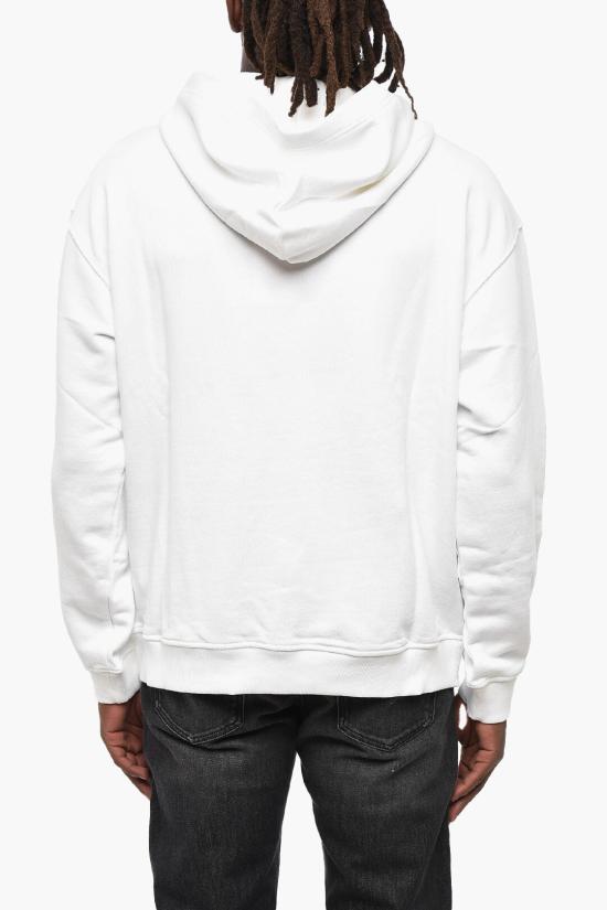  디젤 후드 티셔츠 A11592 0ILAC 100 White - DIESEL