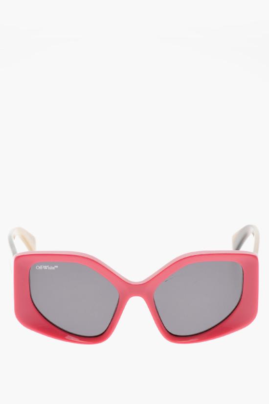  오프화이트 선글라스 OERI062S23PLA0012907 Marrone Rosa
