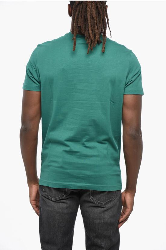  디젤 반팔 티셔츠 A15396 RPATI 5JB Green - DIESEL