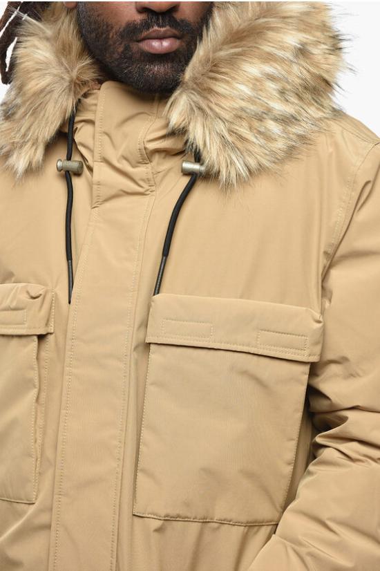  디젤 코트 A15037 0TKAS 7BD Beige - DIESEL