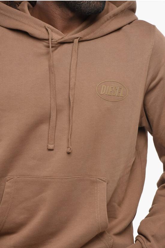  디젤 후드 티셔츠 A15084 RIAJH 71I Brown - DIESEL