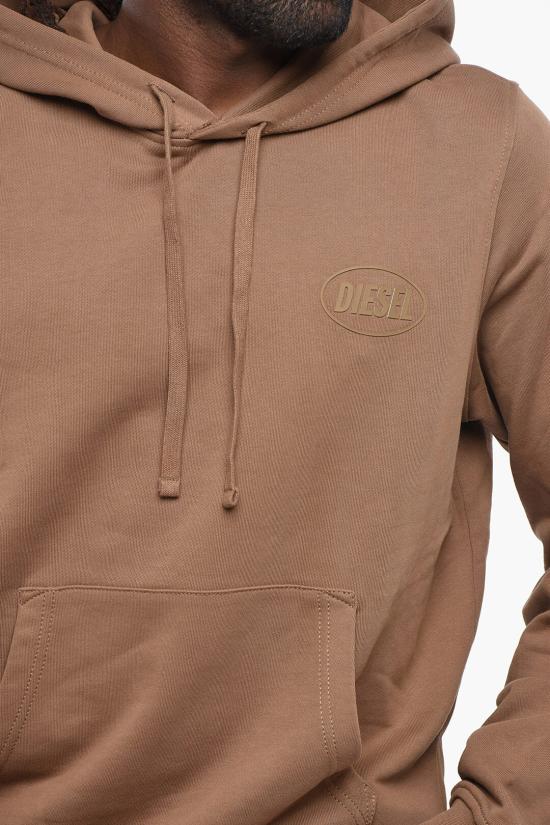  디젤 후드 티셔츠 A15084 RIAJH 71I Brown - DIESEL