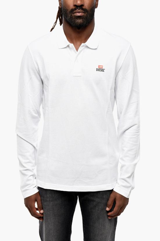  디젤 폴로 티셔츠 A15413 RBAWH 100 White