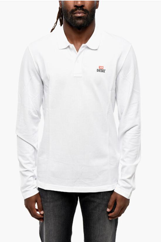  디젤 폴로 티셔츠 A15413 RBAWH 100 White