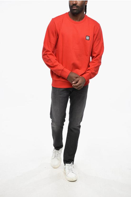  디젤 긴팔 티셔츠 A00329 RHATY 42A Red - DIESEL