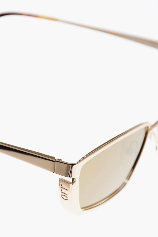  오프화이트 선글라스 OERI119S24MET0017676 Gold - OFF WHITE