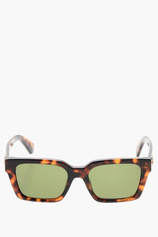  오프화이트 선글라스 OERI111S24PLA0016055 Marrone Verde