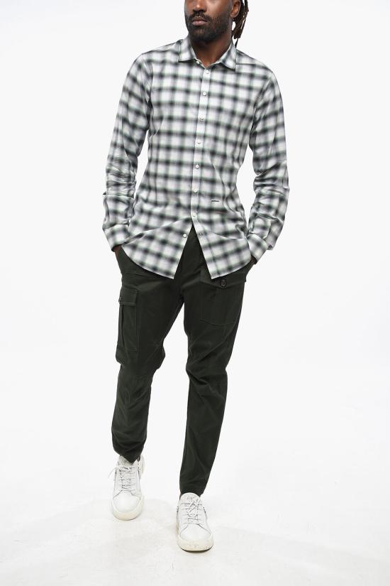  디스퀘어드2 긴팔 셔츠 S74DM0454 S54521 003F Green - DSQUARED2