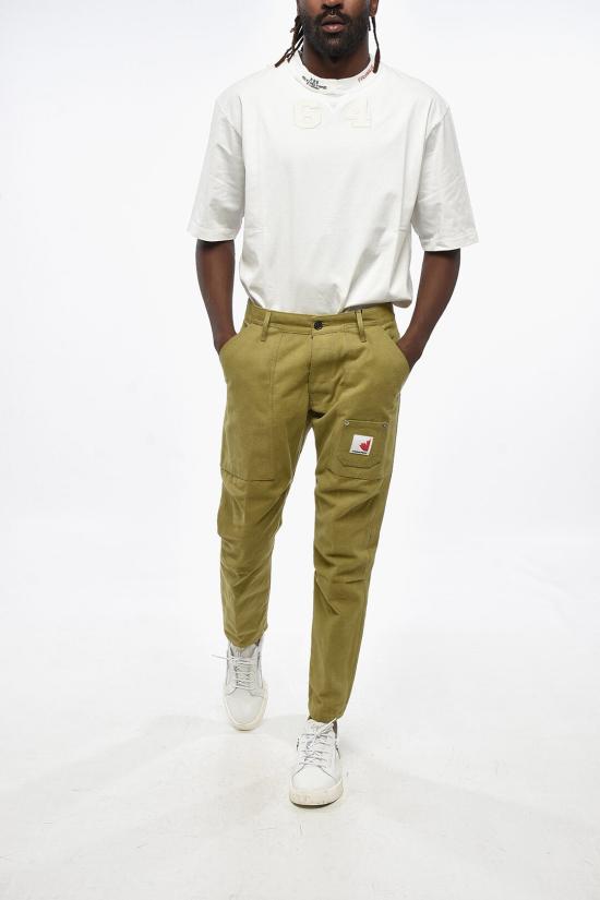  디스퀘어드2 스트레이트 팬츠 S74KB0304 S60326 689 Green - DSQUARED2