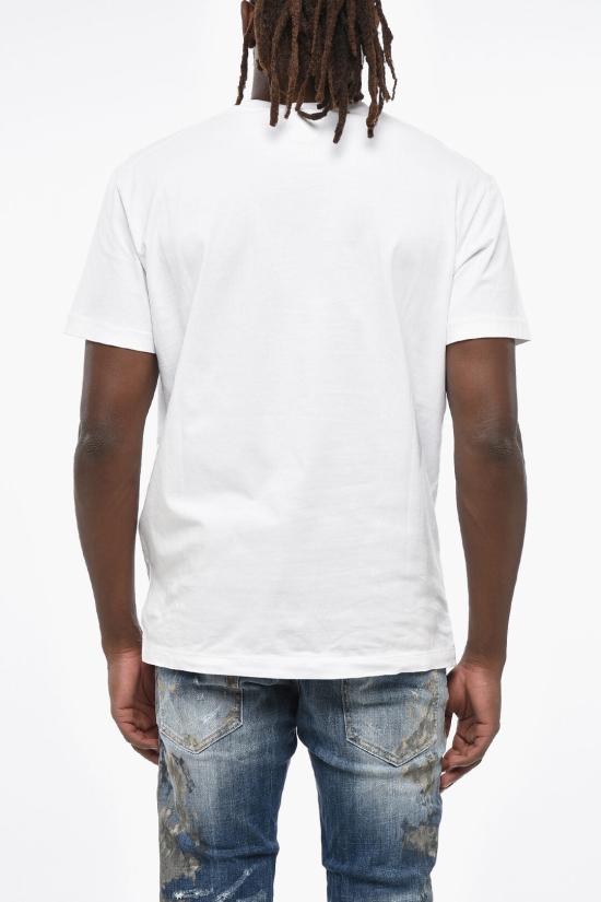  디스퀘어드2 반팔 티셔츠 S71GD1452 D20020 100 White - DSQUARED2