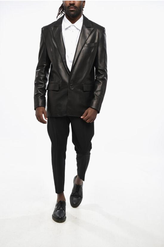  디스퀘어드2 가죽 자켓 S71BN0957 SX8131 900 Black - DSQUARED2