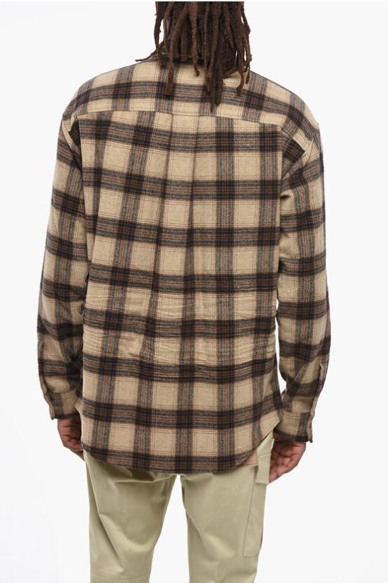  디스퀘어드2 긴팔 셔츠 S71DM0738 D35125 001F Brown - DSQUARED2