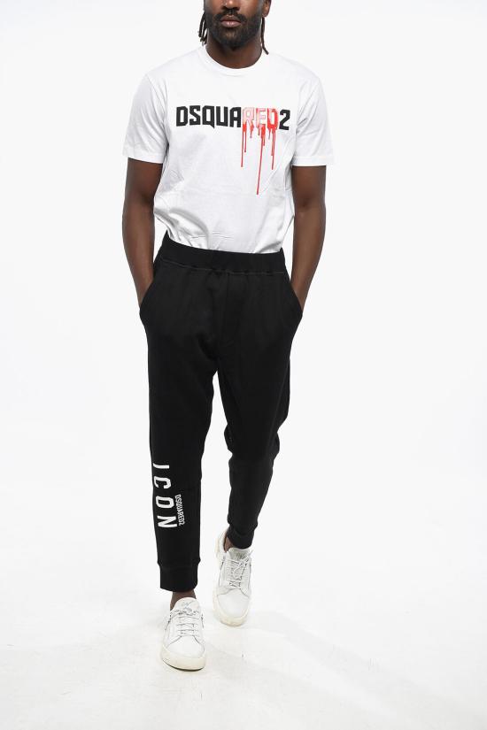  디스퀘어드2 스트레이트 팬츠 S79KA0045 S25516 965 Black - DSQUARED2