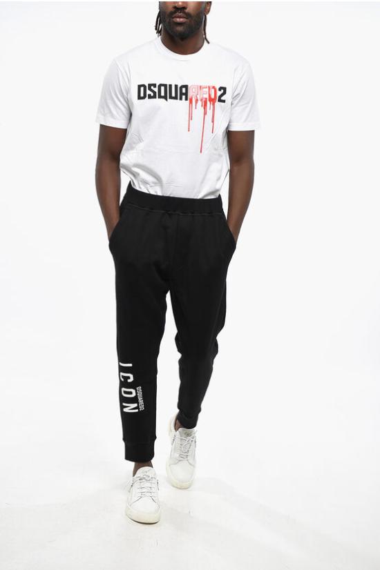  디스퀘어드2 스트레이트 팬츠 S79KA0045 S25516 965 Black - DSQUARED2