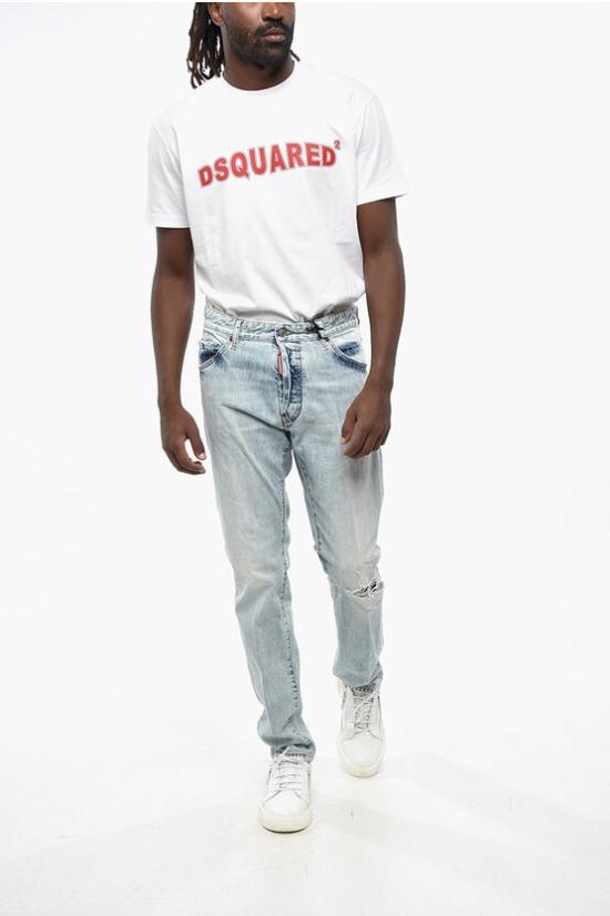  디스퀘어드2 데님 팬츠 S71LB1385 S30309 470 Blue - DSQUARED2