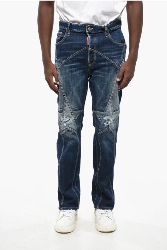  디스퀘어드2 데님 팬츠 S74LB1466 S30664 470 Blue