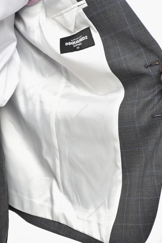  디스퀘어드2 수트 세트 S74FT0470 S76424 001F Gray - DSQUARED2