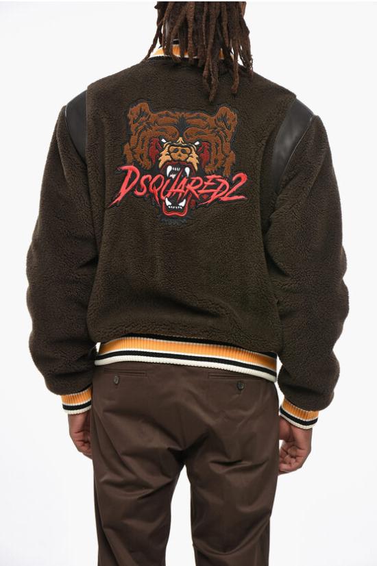  디스퀘어드2 봄버 자켓 S74AM1490 D35049 143 Brown - DSQUARED2