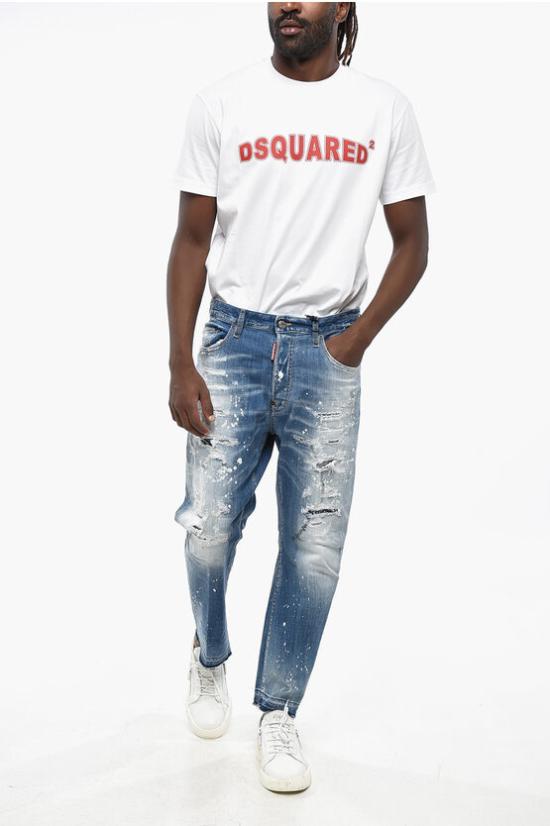  디스퀘어드2 데님 팬츠 S71LB1464 S30342 470 Blue - DSQUARED2