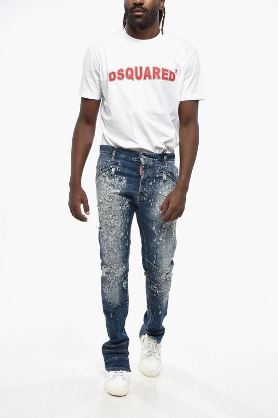  디스퀘어드2 데님 팬츠 S71LB1456 S30664 470 Blue - DSQUARED2