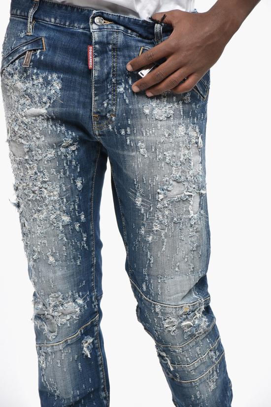  디스퀘어드2 데님 팬츠 S71LB1456 S30664 470 Blue - DSQUARED2