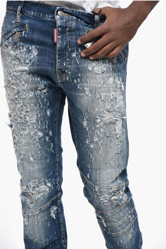  디스퀘어드2 데님 팬츠 S71LB1456 S30664 470 Blue - DSQUARED2