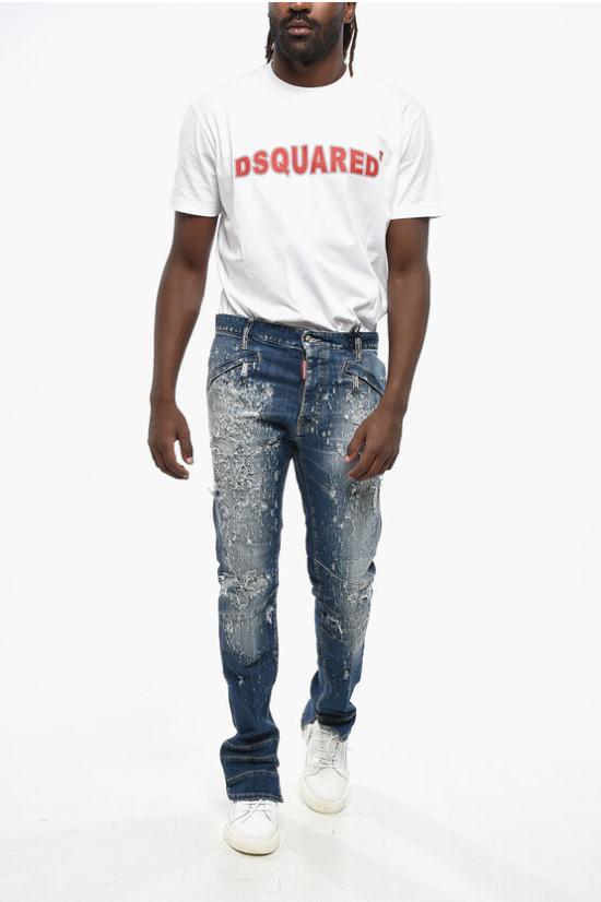  디스퀘어드2 데님 팬츠 S71LB1456 S30664 470 Blue - DSQUARED2