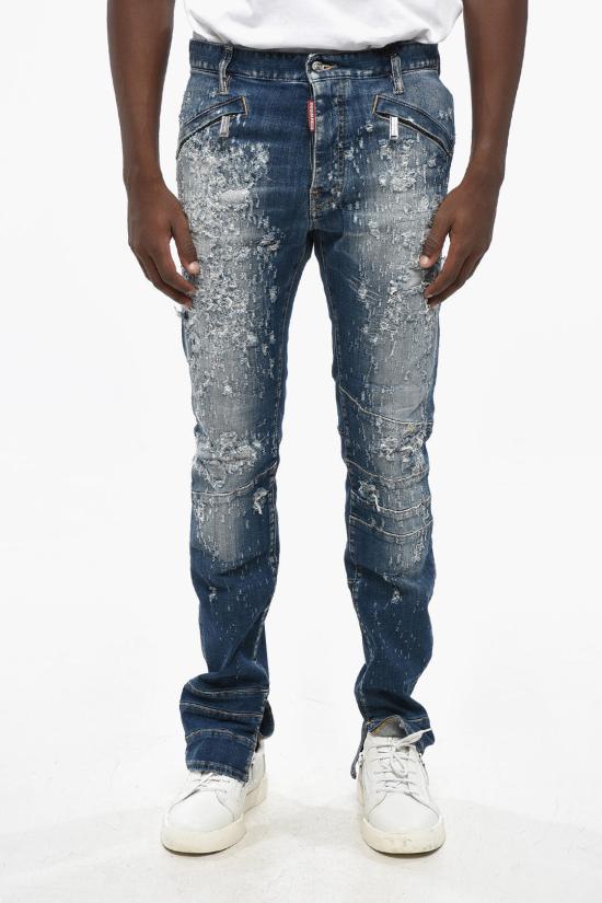  디스퀘어드2 데님 팬츠 S71LB1456 S30664 470 Blue