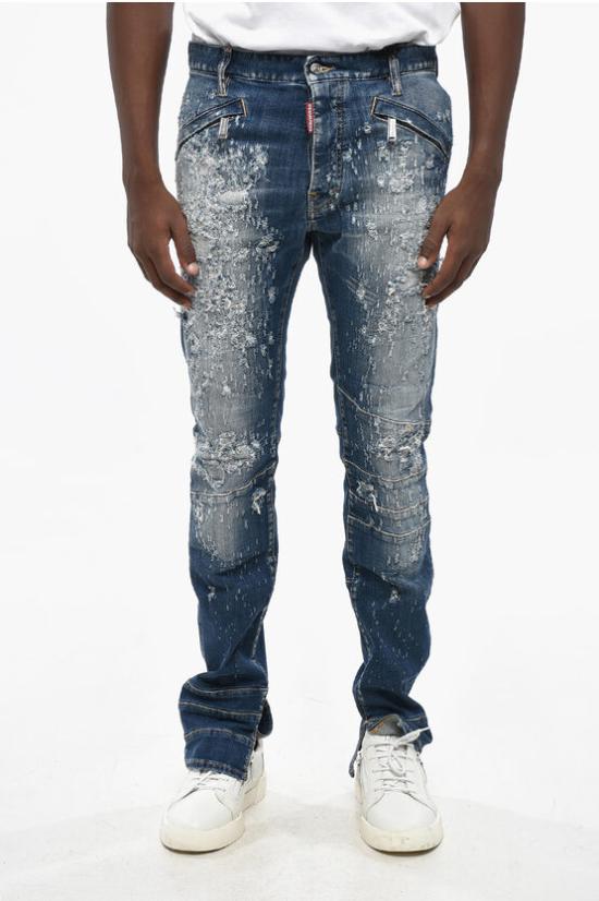  디스퀘어드2 데님 팬츠 S71LB1456 S30664 470 Blue