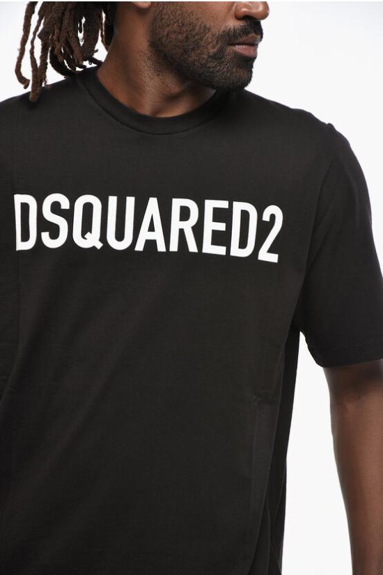  디스퀘어드2 반팔 티셔츠 S74GD1197 D20004 900 Black - DSQUARED2