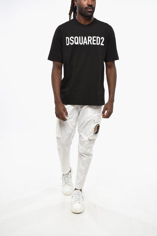  디스퀘어드2 반팔 티셔츠 S74GD1197 D20004 900 Black - DSQUARED2